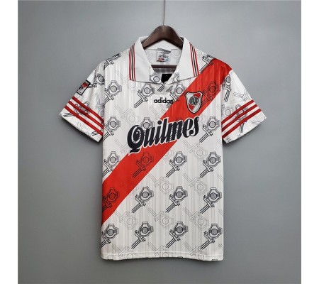 River Plate 96/98 Home White Soccer Jersey